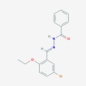 N'-[(E)-(5-bromo-2-ethoxyphenyl)methylidene]benzohydrazide