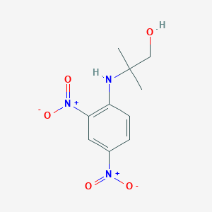 2-[(2,4-Dinitrophenyl)amino]-2-methylpropan-1-ol