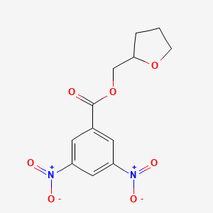 (Oxolan-2-YL)methyl 3,5-dinitrobenzoate