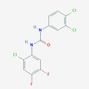 1-(2-Chloro-4,5-difluorophenyl)-3-(3,4-dichlorophenyl)urea