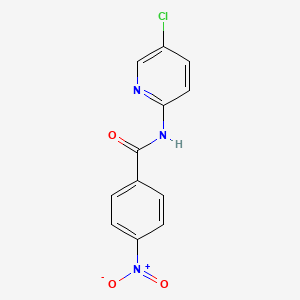 Benzamide, N-(5-chloro-2-pyridinyl)-4-nitro-