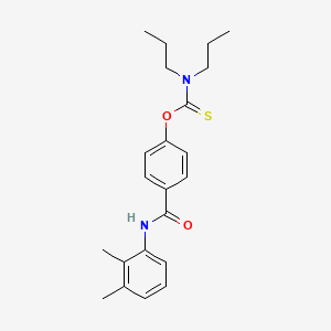 O-{4-[(2,3-dimethylphenyl)carbamoyl]phenyl} dipropylcarbamothioate