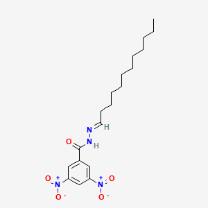 N'-[(1E)-dodecylidene]-3,5-dinitrobenzohydrazide