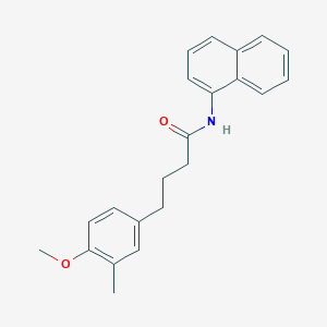 4-(4-methoxy-3-methylphenyl)-N-(naphthalen-1-yl)butanamide