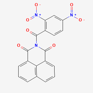 2-(2,4-dinitrobenzoyl)-1H-benzo[de]isoquinoline-1,3(2H)-dione