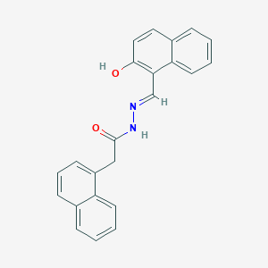 N'-[(E)-(2-hydroxynaphthalen-1-yl)methylidene]-2-(naphthalen-1-yl)acetohydrazide