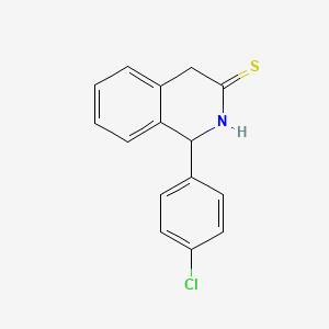 1-(4-Chlorophenyl)-1,4-dihydroisoquinoline-3-thiol