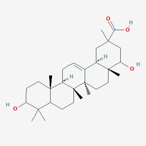 molecular formula C30H48O4 B1156599 3,22-Dihydroxyolean-12-en-29-oic acid CAS No. 808769-54-2
