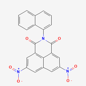 2-(1-naphthyl)-5,8-dinitro-1H-benzo[de]isoquinoline-1,3(2H)-dione