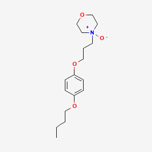 molecular formula C₁₇H₂₇NO₄ B1156619 Pramoxine N-Oxide 