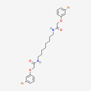 N,N'-octane-1,8-diylbis[2-(3-bromophenoxy)acetamide]