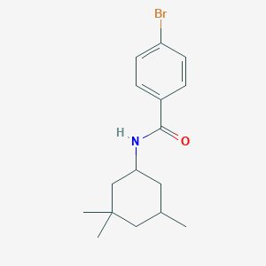 4-bromo-N-(3,3,5-trimethylcyclohexyl)benzamide