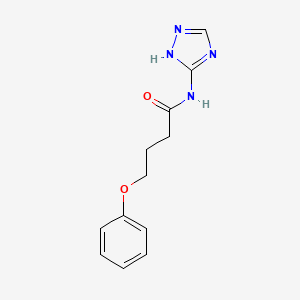 4-phenoxy-N-(4H-1,2,4-triazol-3-yl)butanamide