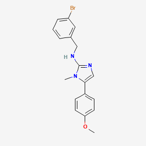 N-(3-bromobenzyl)-5-(4-methoxyphenyl)-1-methyl-1H-imidazol-2-amine