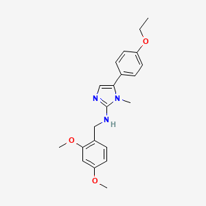 N-(2,4-dimethoxybenzyl)-5-(4-ethoxyphenyl)-1-methyl-1H-imidazol-2-amine