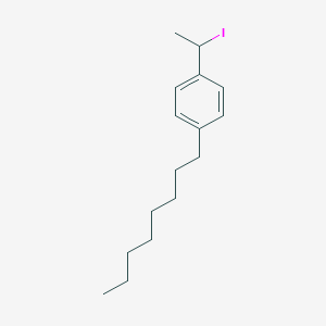 molecular formula C₁₆H₂₅I B1156739 1-(1-Iodoethyl)-4-octylbenzene 