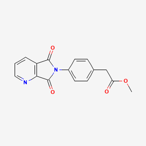 methyl [4-(5,7-dioxo-5,7-dihydro-6H-pyrrolo[3,4-b]pyridin-6-yl)phenyl]acetate