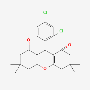 9-(2,4-dichlorophenyl)-3,3,6,6-tetramethyl-3,4,5,6,7,9-hexahydro-1H-xanthene-1,8(2H)-dione