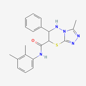 N-(2,3-dimethylphenyl)-3-methyl-6-phenyl-6,7-dihydro-5H-[1,2,4]triazolo[3,4-b][1,3,4]thiadiazine-7-carboxamide