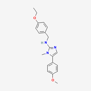 N-(4-ethoxybenzyl)-5-(4-methoxyphenyl)-1-methyl-1H-imidazol-2-amine