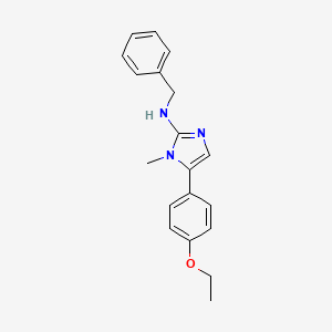 N-benzyl-5-(4-ethoxyphenyl)-1-methyl-1H-imidazol-2-amine