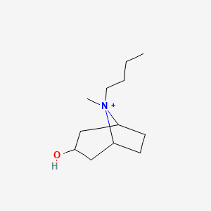 8-Butyl-3-hydroxy-8-methyl-8-azoniabicyclo[3.2.1]octane