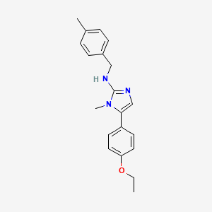 5-(4-ethoxyphenyl)-1-methyl-N-(4-methylbenzyl)-1H-imidazol-2-amine