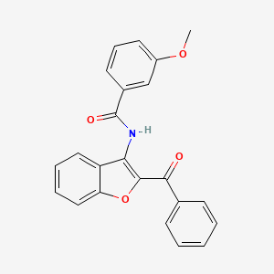 N-(2-benzoyl-1-benzofuran-3-yl)-3-methoxybenzamide