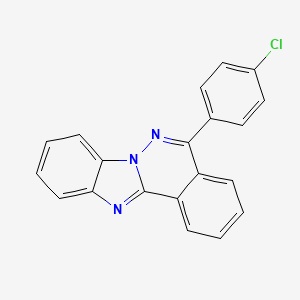 5-(4-Chlorophenyl)benzimidazo[2,1-a]phthalazine