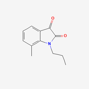 7-Methyl-1-propyl-1H-indole-2,3-dione