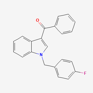 [1-(4-fluorobenzyl)-1H-indol-3-yl](phenyl)methanone