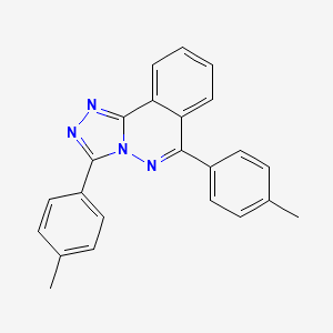 3,6-Bis(4-methylphenyl)-[1,2,4]triazolo[3,4-a]phthalazine