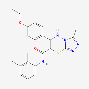 N-(2,3-dimethylphenyl)-6-(4-ethoxyphenyl)-3-methyl-6,7-dihydro-5H-[1,2,4]triazolo[3,4-b][1,3,4]thiadiazine-7-carboxamide