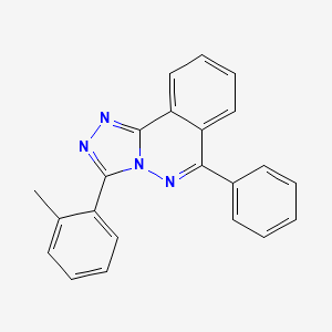 3-(2-Methylphenyl)-6-phenyl-[1,2,4]triazolo[3,4-a]phthalazine