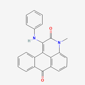 1-anilino-3-methyl-3H-naphtho[1,2,3-de]quinoline-2,7-dione