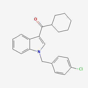 [1-(4-chlorobenzyl)-1H-indol-3-yl](cyclohexyl)methanone