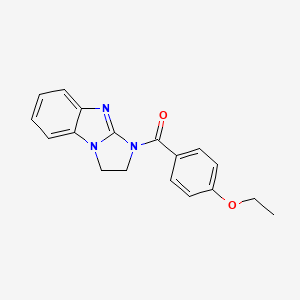 2,3-dihydro-1H-imidazo[1,2-a]benzimidazol-1-yl(4-ethoxyphenyl)methanone