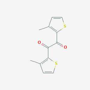 molecular formula C12H10O2S2 B115714 1,2-双(3-甲硫代苯-2-基)乙烷-1,2-二酮 CAS No. 147951-24-4