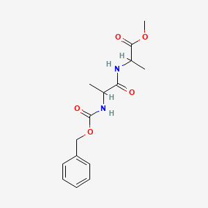 Methyl 2-(2-{[(benzyloxy)carbonyl]amino}propanamido)propanoate