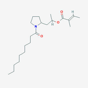 molecular formula C22H39NO3 B115716 Conioidine A CAS No. 154887-98-6