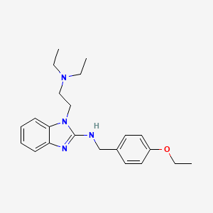 1-[2-(diethylamino)ethyl]-N-(4-ethoxybenzyl)-1H-benzimidazol-2-amine