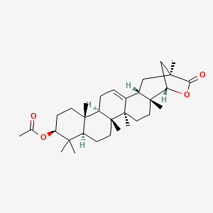 B1157277 Wilforlide A acetate CAS No. 84104-80-3