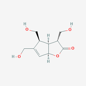 molecular formula C10H14O5 B1157302 Borreriagenin CAS No. 249916-07-2