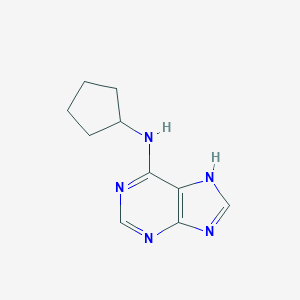 molecular formula C10H13N5 B011574 N-环戊基-9H-嘌呤-6-胺 CAS No. 103626-36-4