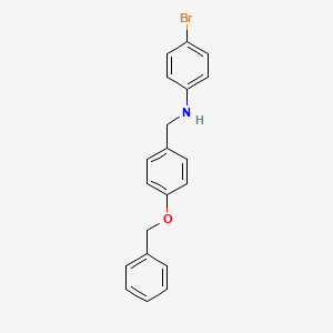 N-[4-(benzyloxy)benzyl]-4-bromoaniline