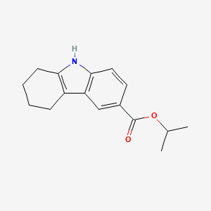 propan-2-yl 2,3,4,9-tetrahydro-1H-carbazole-6-carboxylate