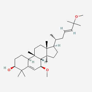 molecular formula C32H54O3 B1157429 卡拉维拉根宁 A CAS No. 912329-03-4