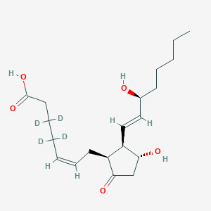 molecular formula C20H28D4O5 B1157430 8-iso Prostaglandin E2-d4 