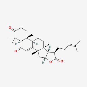 molecular formula C30H42O4 B1157486 山丹内酯 CAS No. 64929-59-5