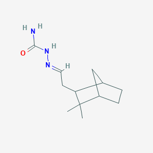 (2E)-2-[2-(3,3-dimethylbicyclo[2.2.1]hept-2-yl)ethylidene]hydrazinecarboxamide